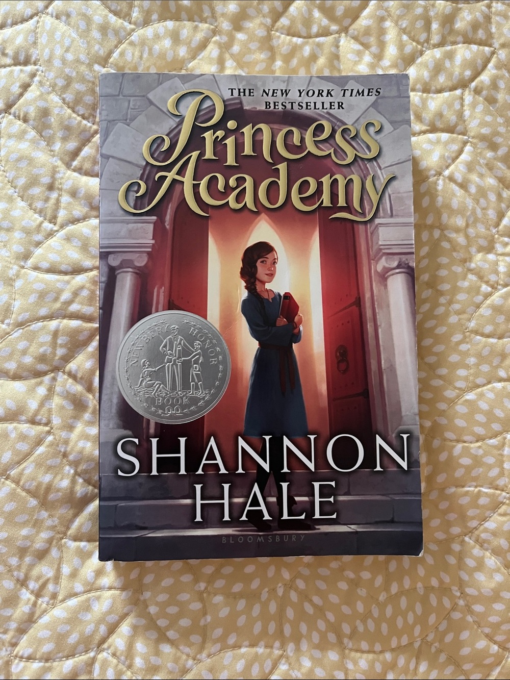 Princess Academy by - Kids Paperback in Red and Cream Artwork